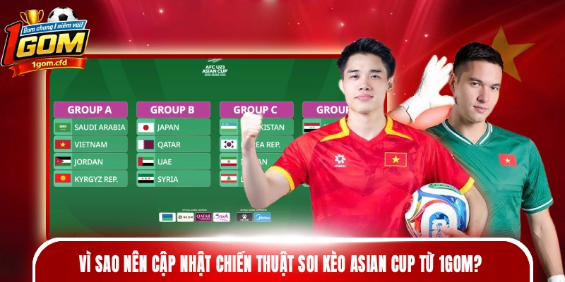 Vì sao nên cập nhật chiến thuật soi kèo Asian Cup từ 1gom?